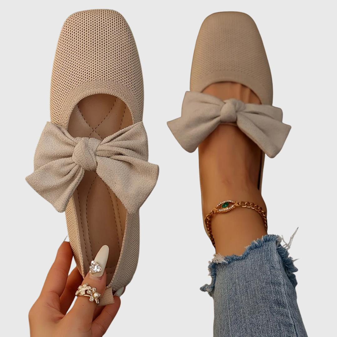 Eloise | The Bow Slip-On Flat