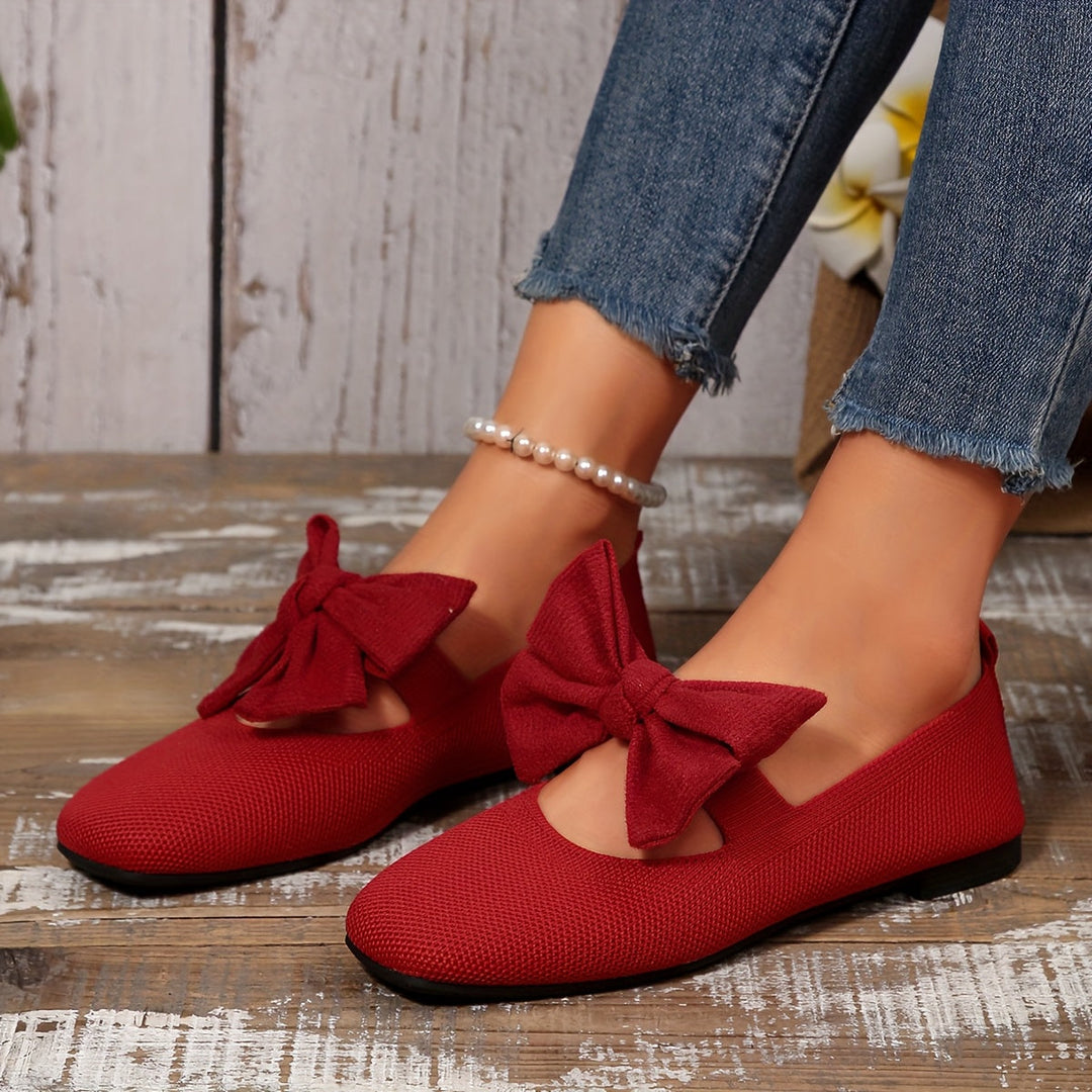 Eloise | The Bow Slip-On Flat