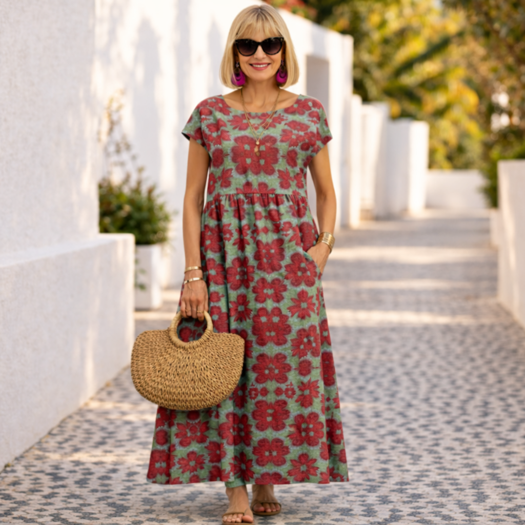 NATALIE | Elegant Midi Dress