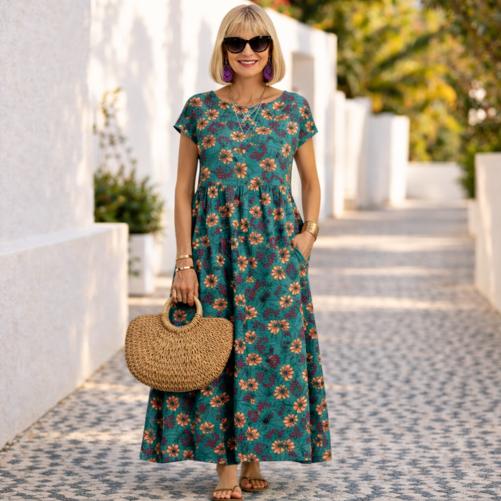 NATALIE | Elegant Midi Dress