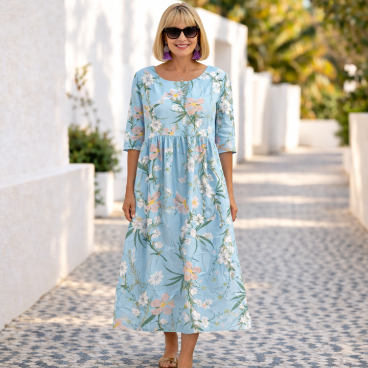 BRITTANY | Elegant Midi Dress