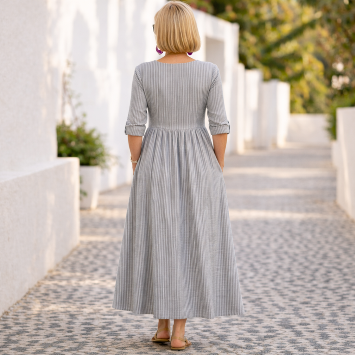 CHLOE| Elegant Midi Dress