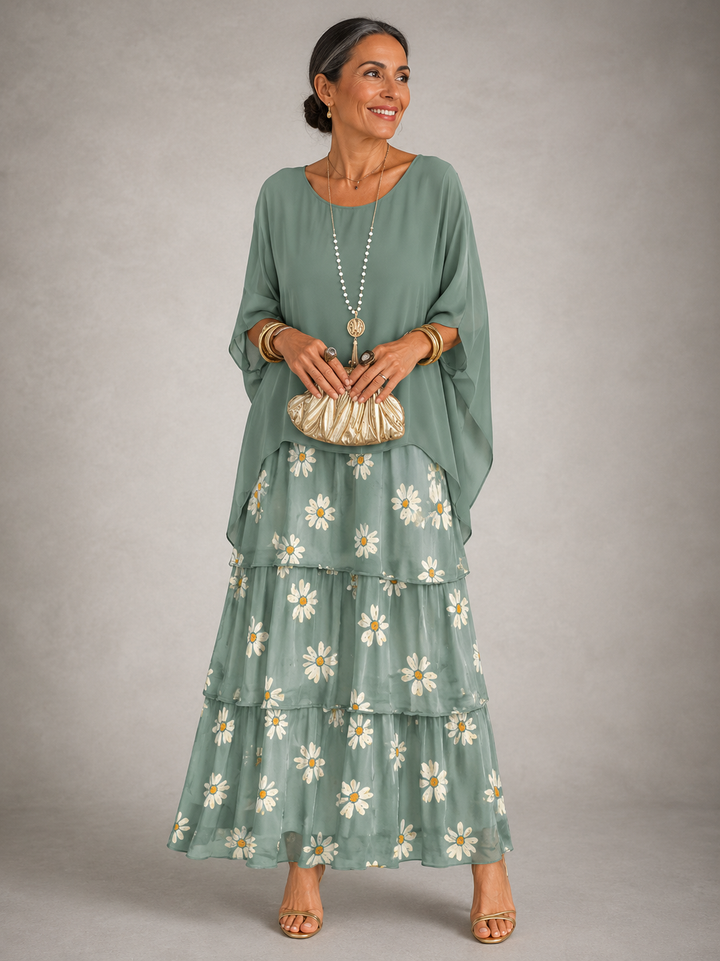 LARA™ | Elegant Flowing Maxi Dress