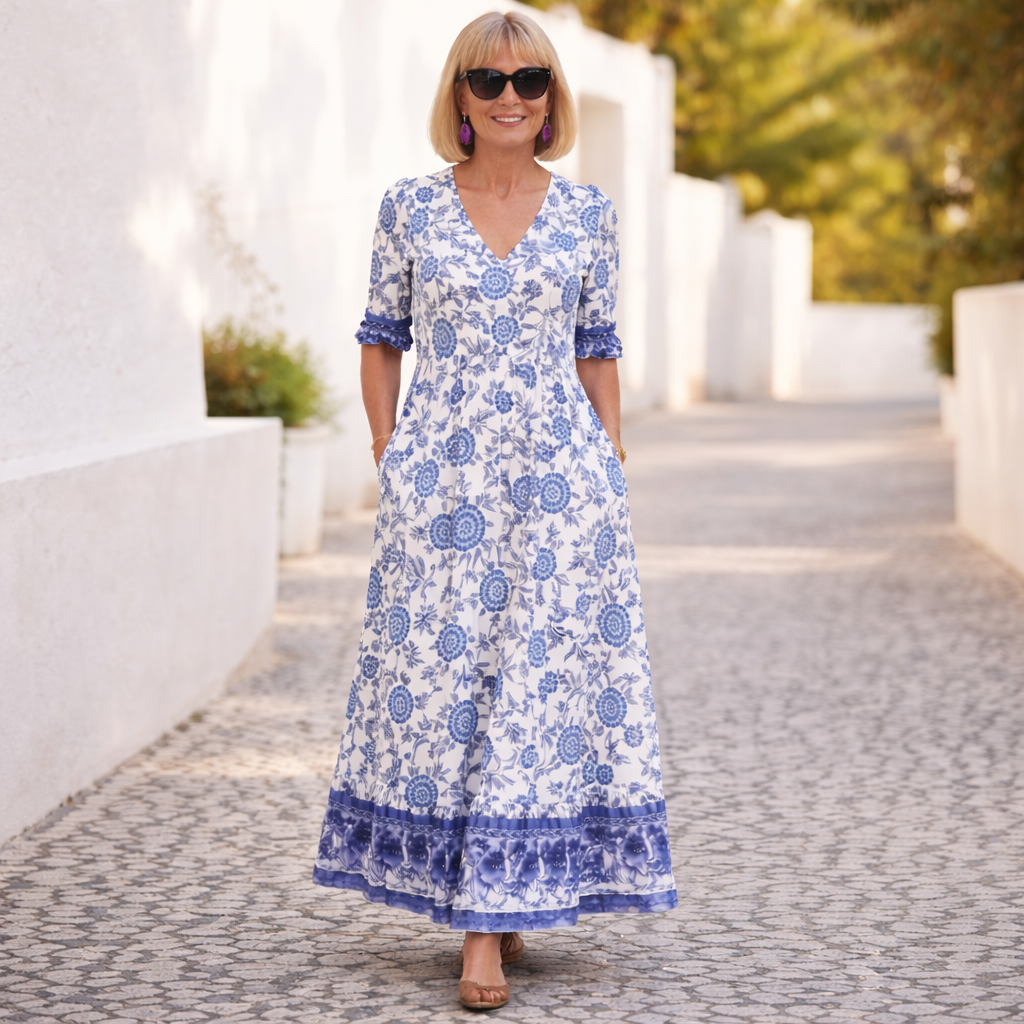 SAVANNAH | Elegant Midi Dress