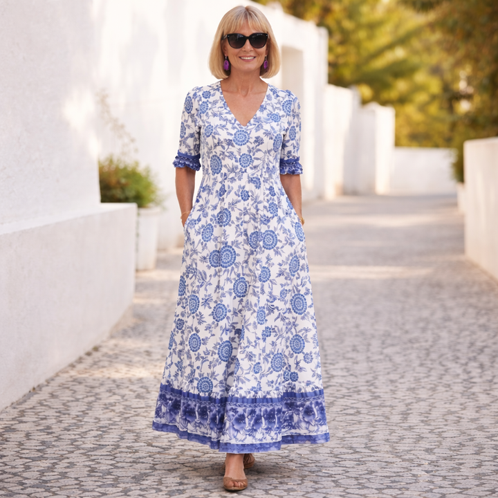 SAVANNAH | Elegant Midi Dress