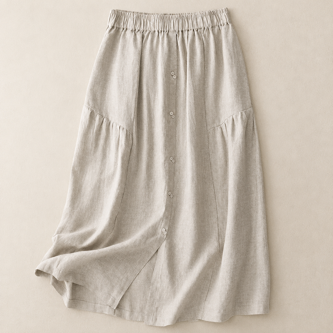 COLETTE Cotton Linen Skirt