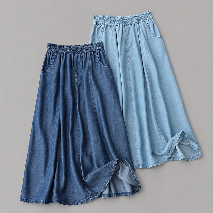 CAMILLE Denim Skirt
