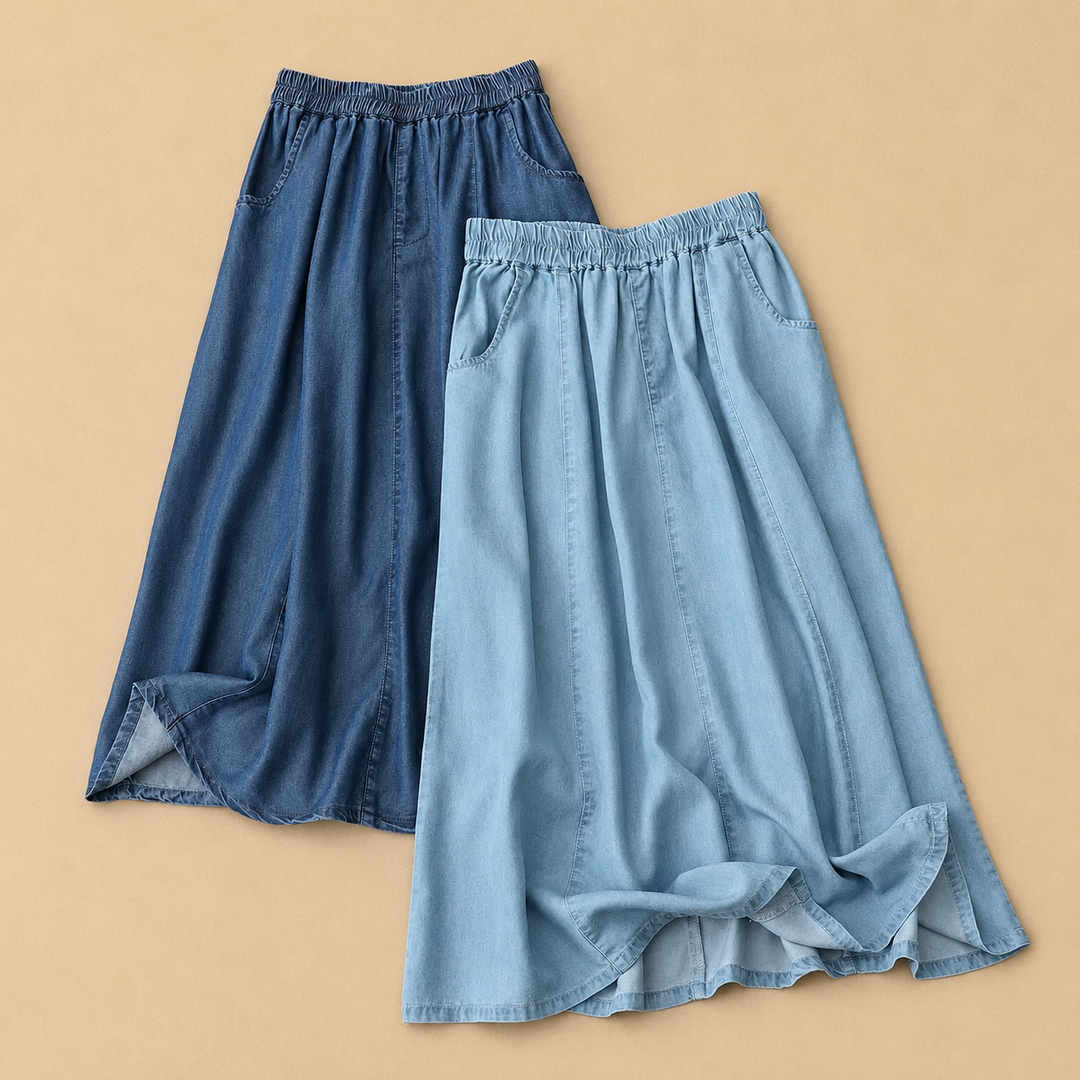 CAMILLE Denim Skirt