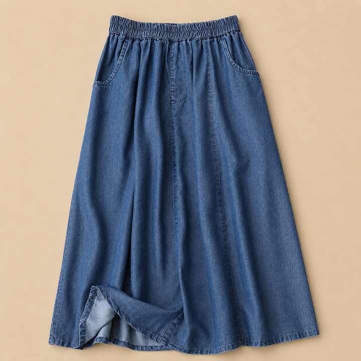 CAMILLE Denim Skirt