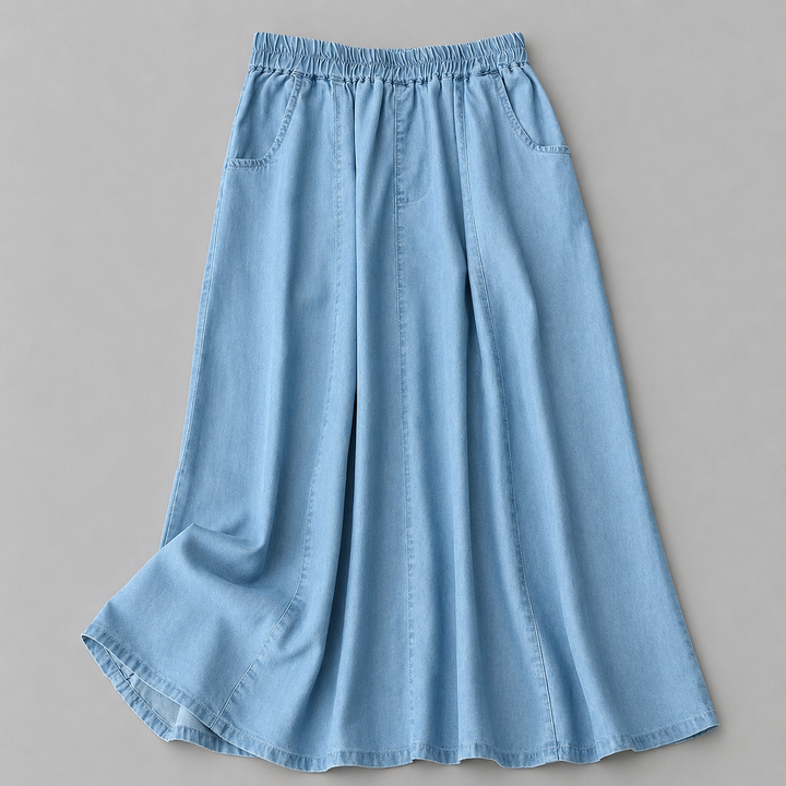 CAMILLE Denim Skirt