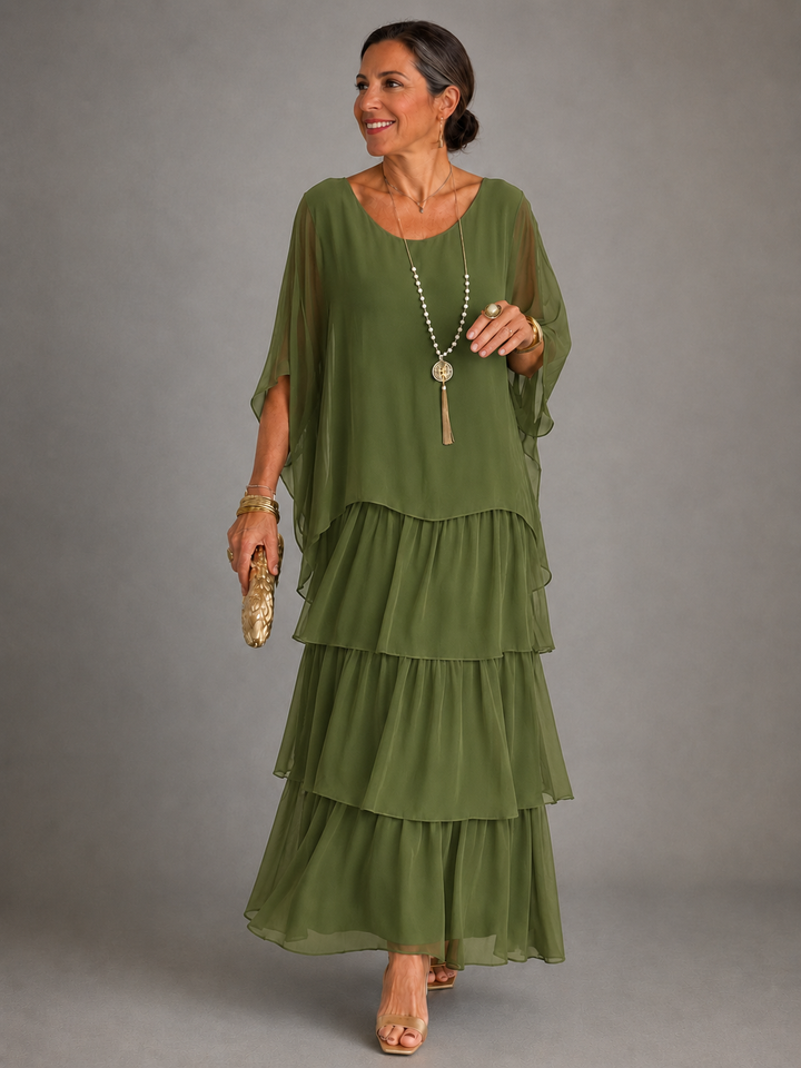 LARA™ | Elegant Flowing Maxi Dress