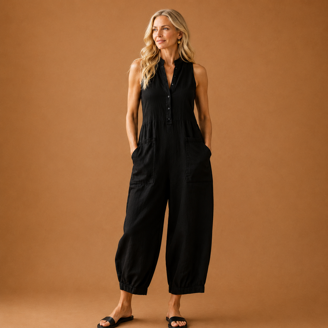 LUCINDA| Elegant Sleeveless Jumpsuit