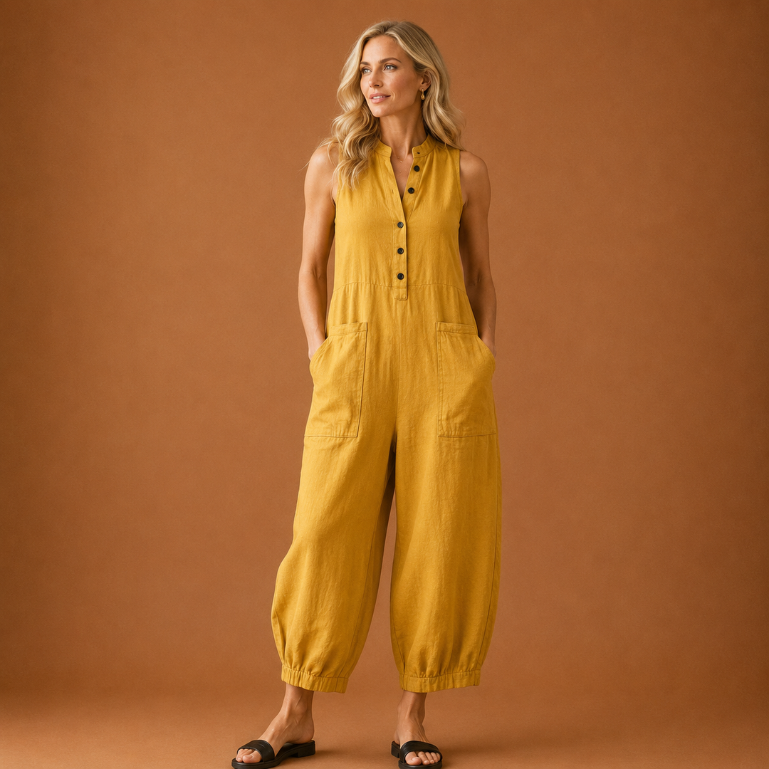 LUCINDA| Elegant Sleeveless Jumpsuit