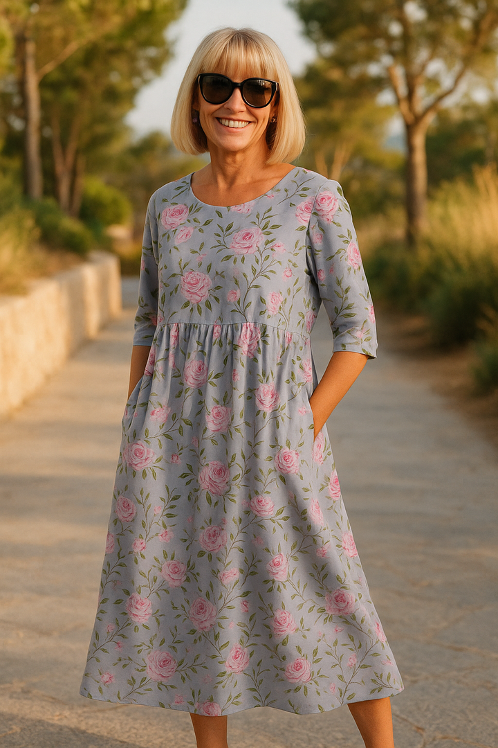 HAILEY | Elegant Midi Dress