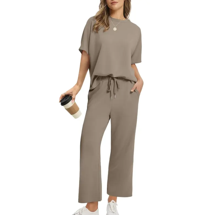 BRISA™ - Oversized Wide Leg Two Piece Set