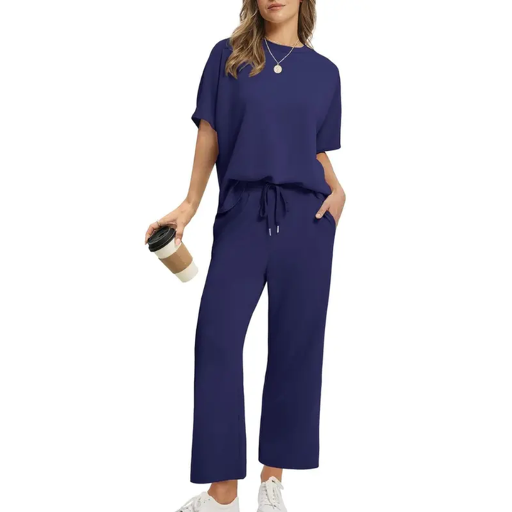 BRISA™ - Oversized Wide Leg Two Piece Set