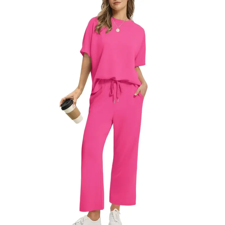 BRISA™ - Oversized Wide Leg Two Piece Set
