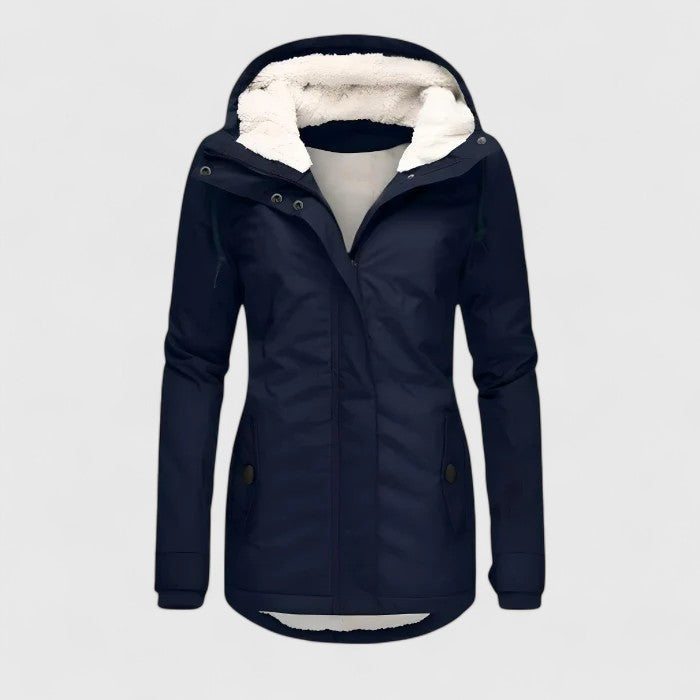Seravia – Waterproof Winter Jacket with Hood