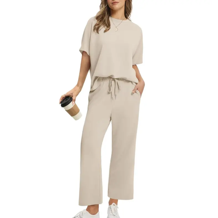 BRISA™ - Oversized Wide Leg Two Piece Set