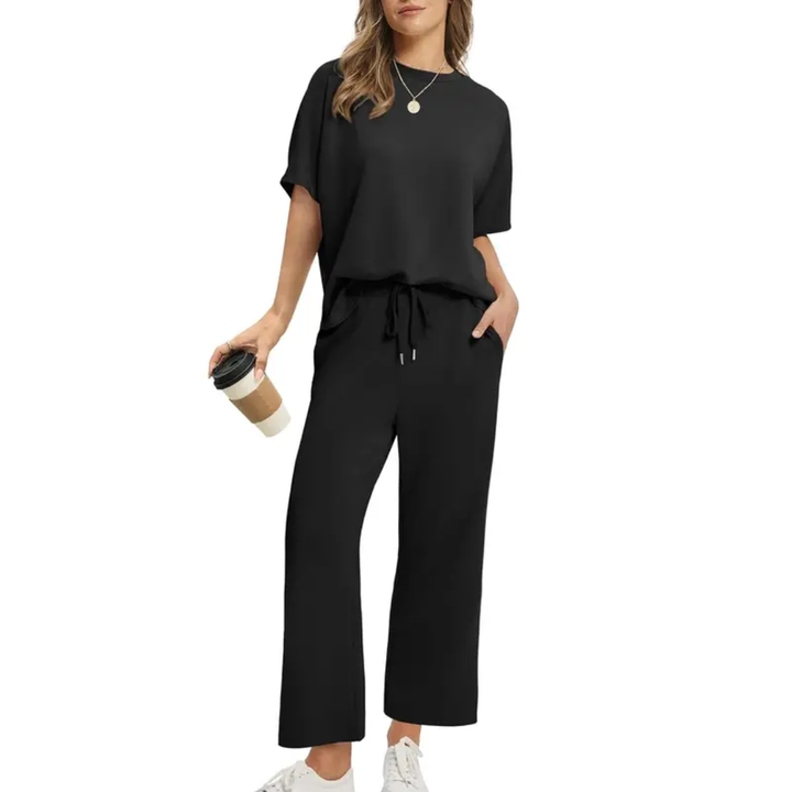 BRISA™ - Oversized Wide Leg Two Piece Set