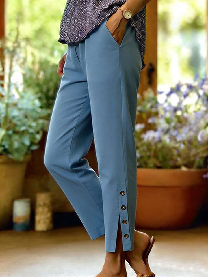 Firoxa™ | Lightweight Linen Pants for Effortless Comfort & Everyday Style