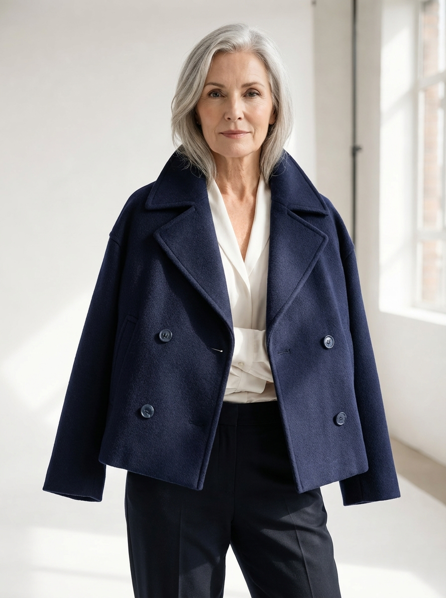 Anna | Short Double-Breasted Jacket